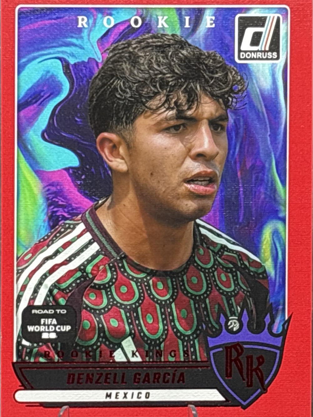 Panini Denzell Garcia Rookie Soccer Card
